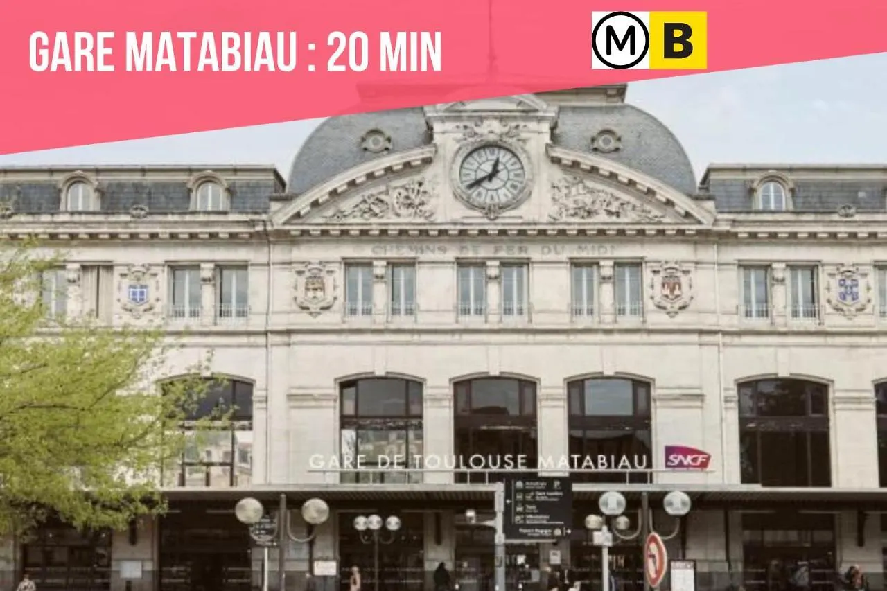 Appartement Expat Renting - Entre Piment & Violette - Saint Michel à Toulouse